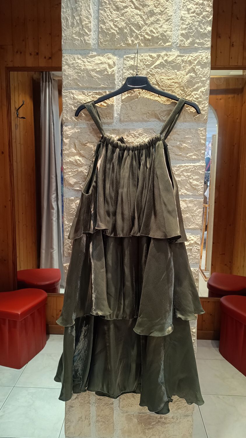 Robe Elegance kaki Robe Elegance kaki
