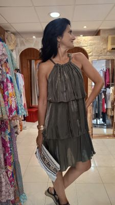 Robe Elegance kaki Robe Elegance kaki