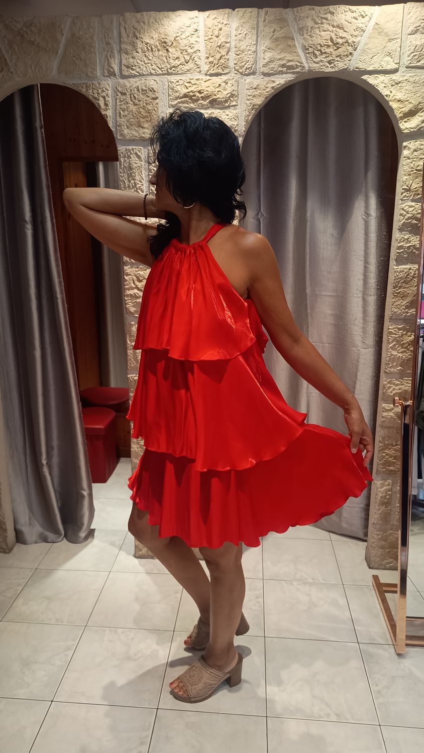 Robe Elegance rouge Robe Elegance rouge