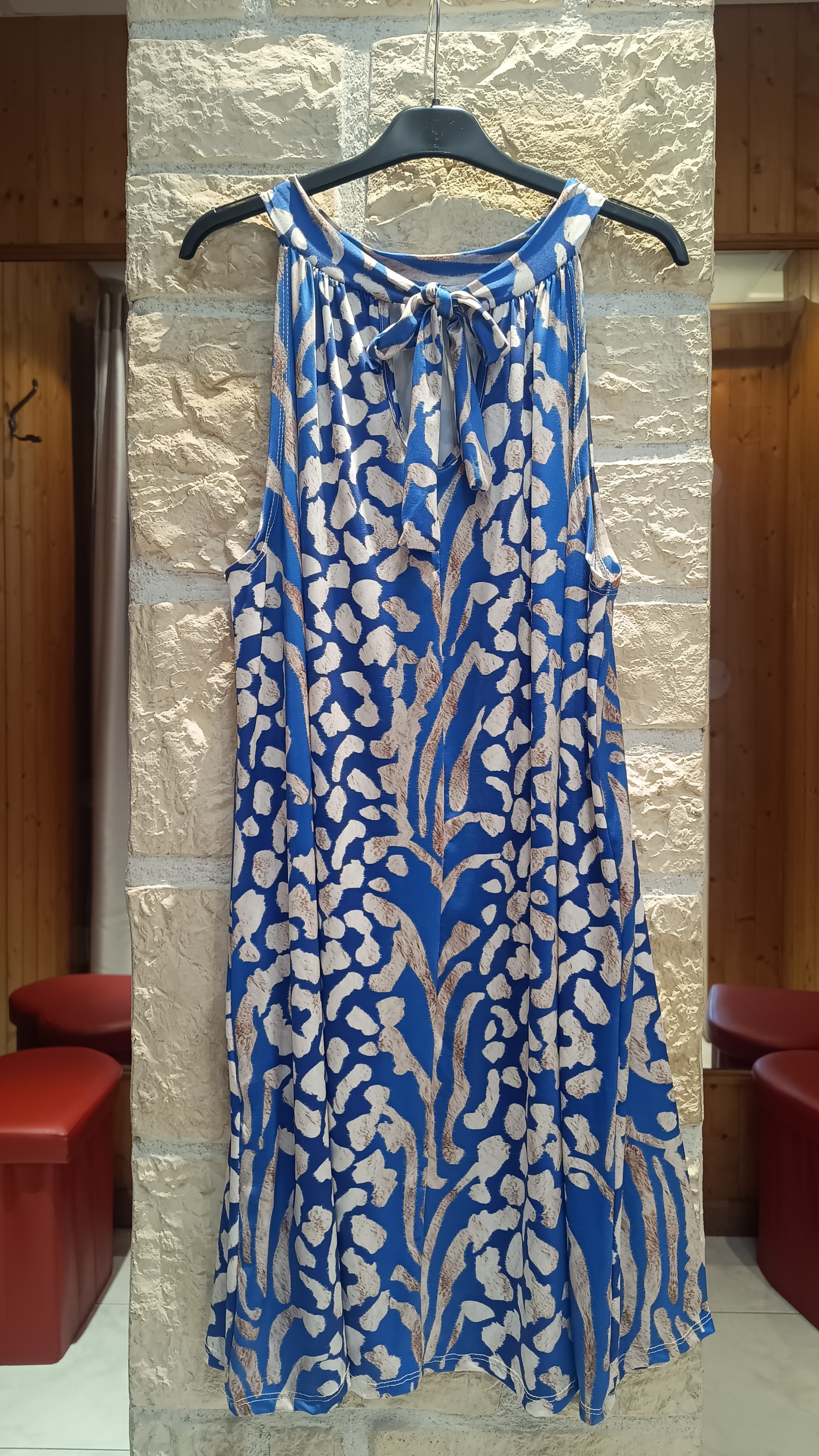 Robe Summer bleu électrique
