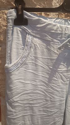 Jogger liseré bleu ciel