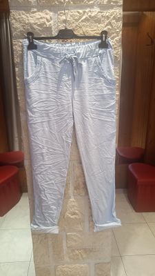 Jogger liseré bleu ciel Jogger liseré bleu ciel