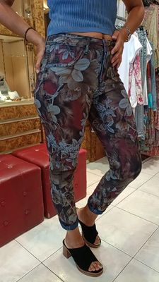Jean réversible Jasmine multicolore
