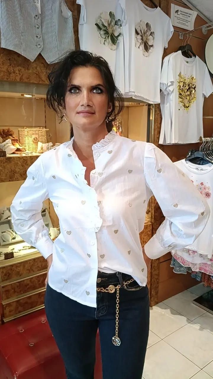 Chemise Valentine blanche Chemise Valentine blanche