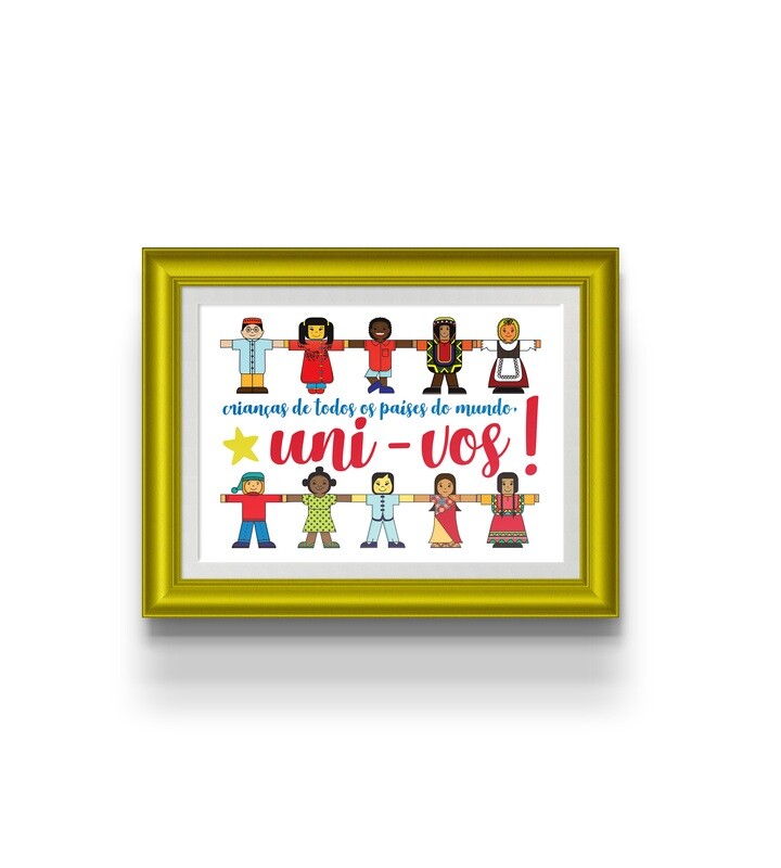 Poster Um mundo de Amigos