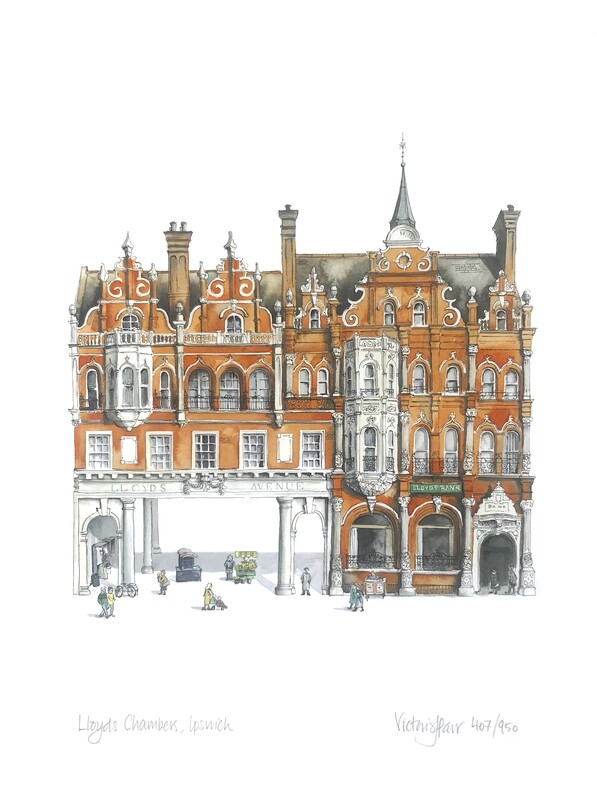 Lloyds Chambers, Ipswich print