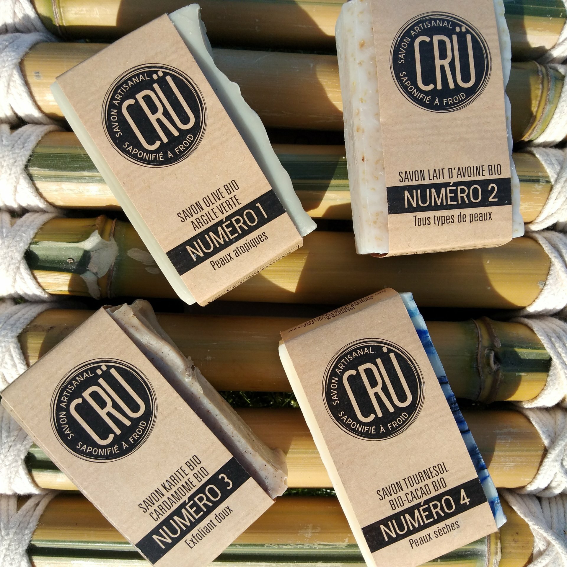 Savons solides CRÜ