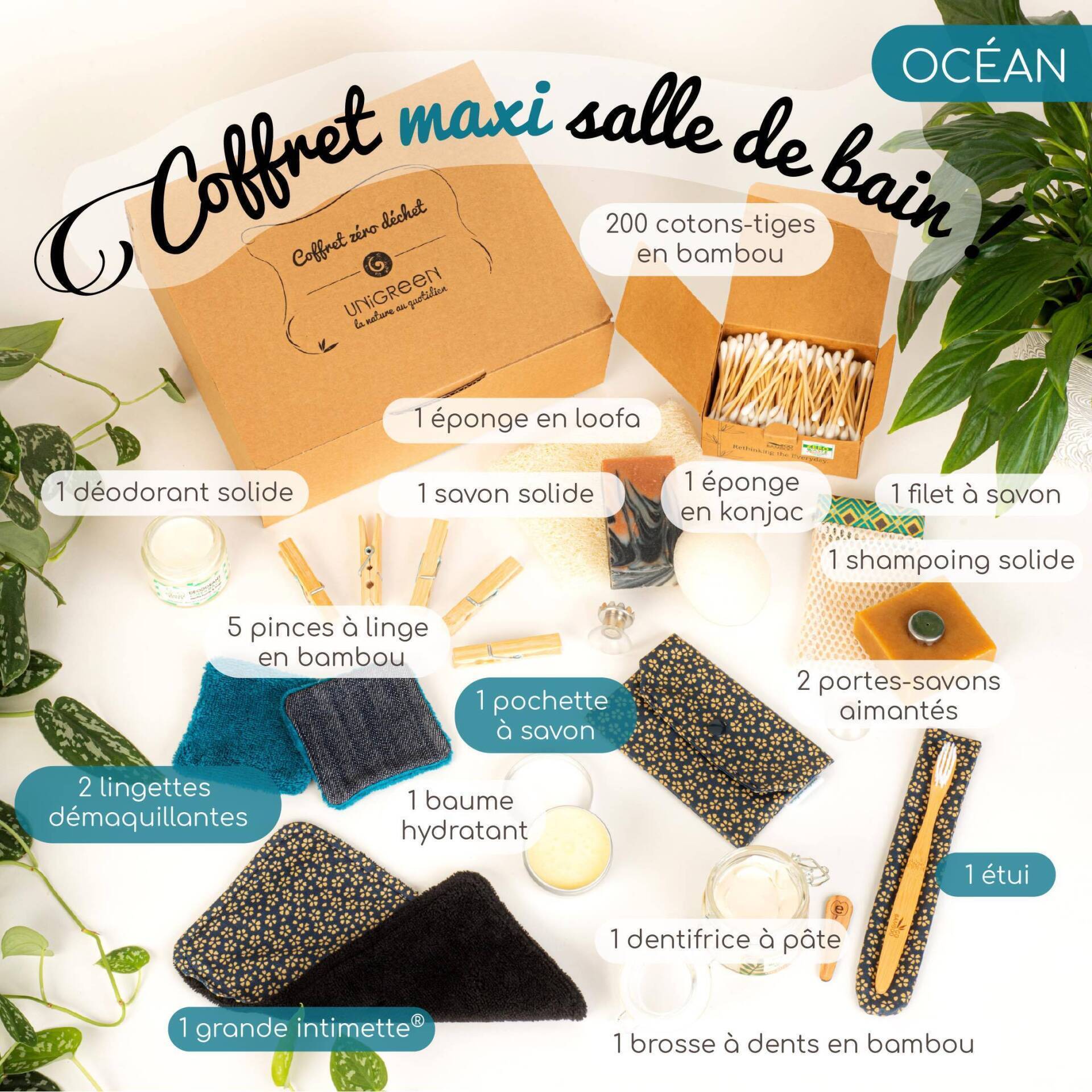 🎁 Maxi salle de bain zéro déchet 💙