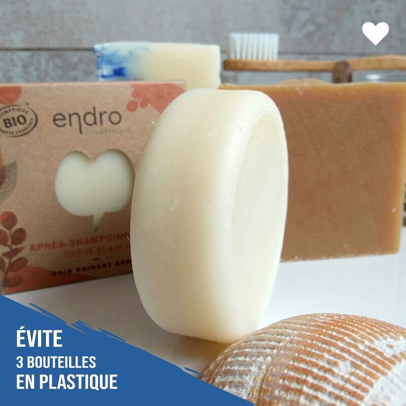 Après-shampoing solide