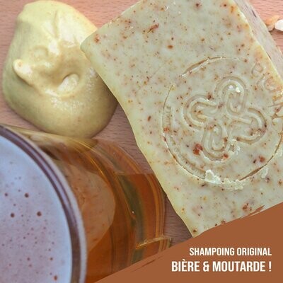 Shampoing bière & moutarde