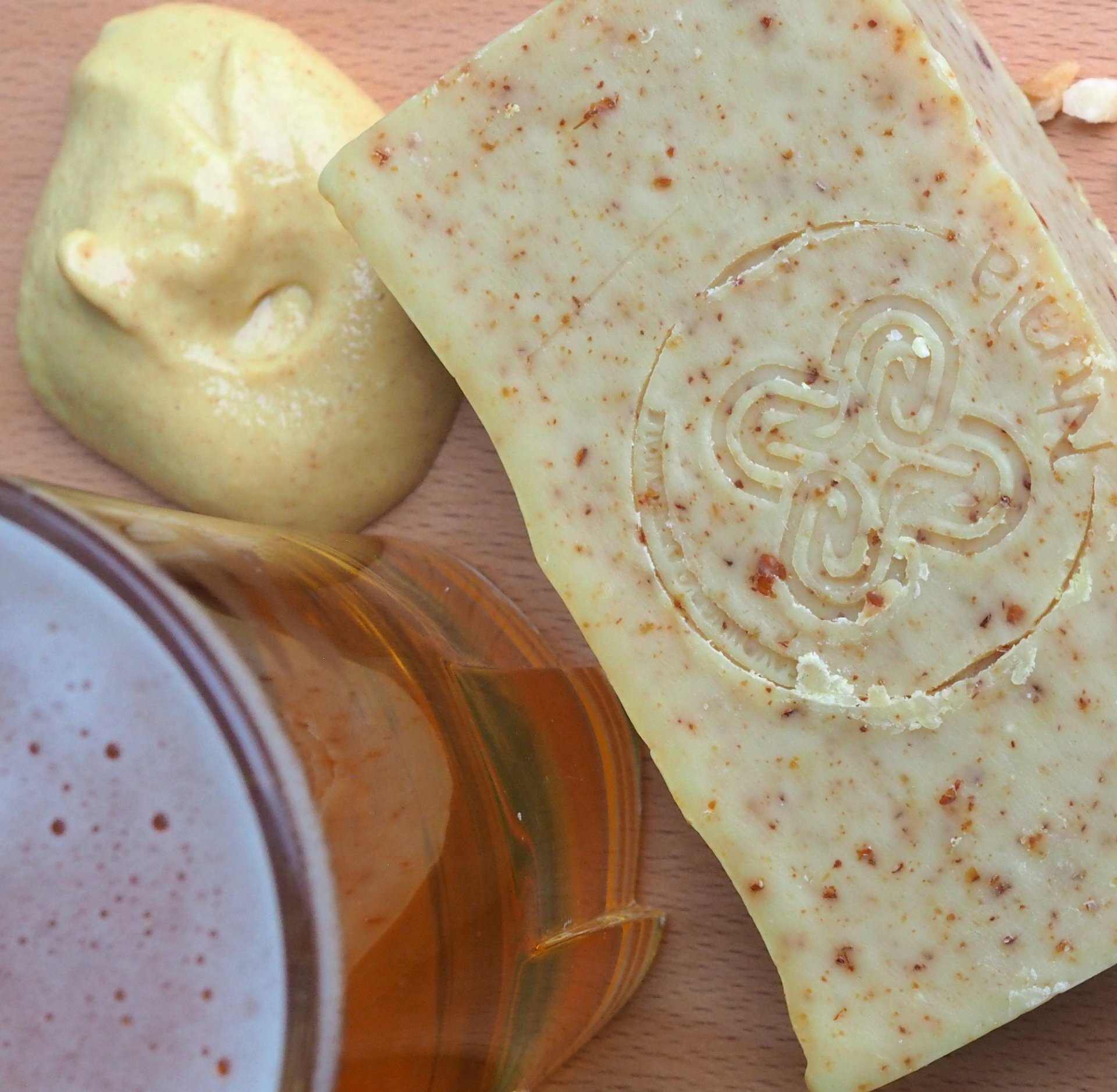 Shampoing bière & moutarde