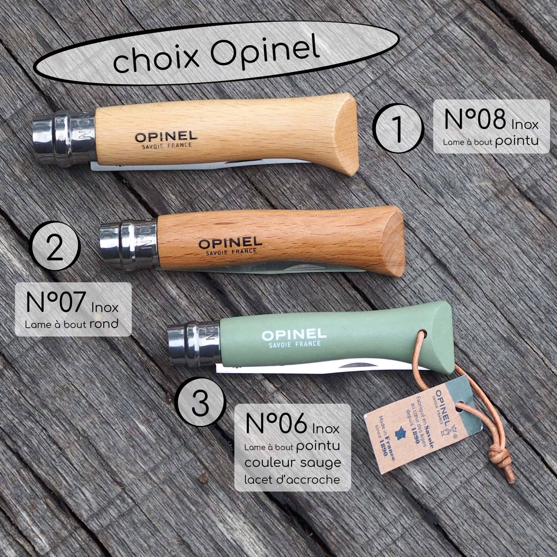 Opinel® personnalisé 3 modèles