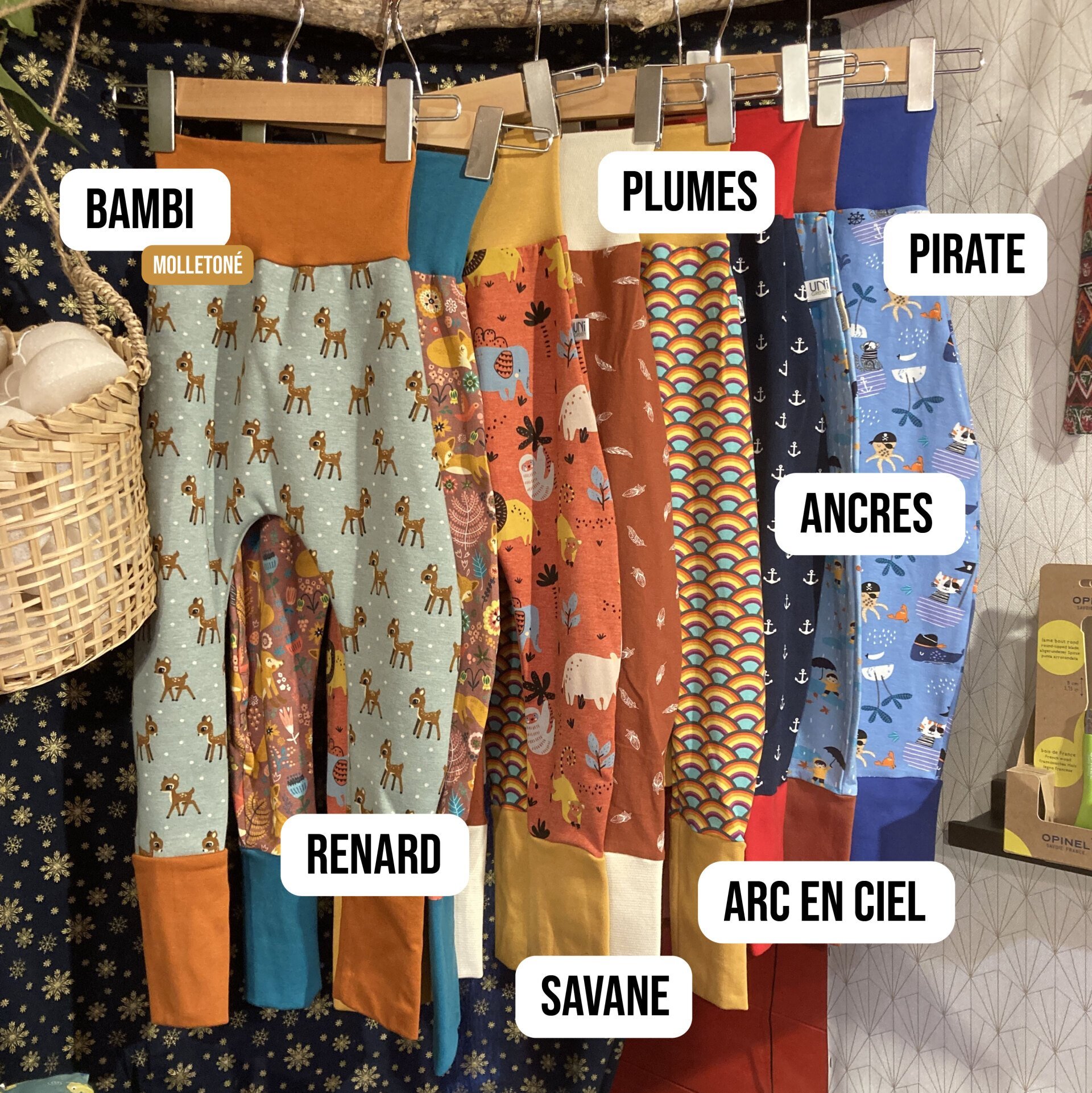Pantalon évolutif 3 à 6 ans
