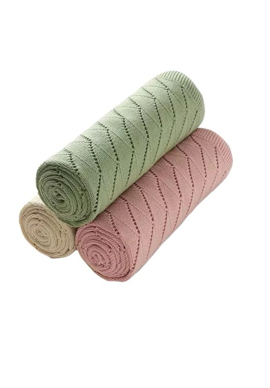 Babydecke 80x100cm Baumwolle