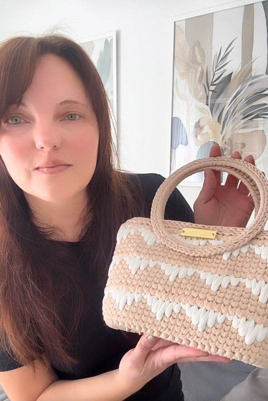 Design Handtasche / handgemacht