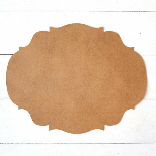 Hester &amp; Cook Kraft French Frame Placemat