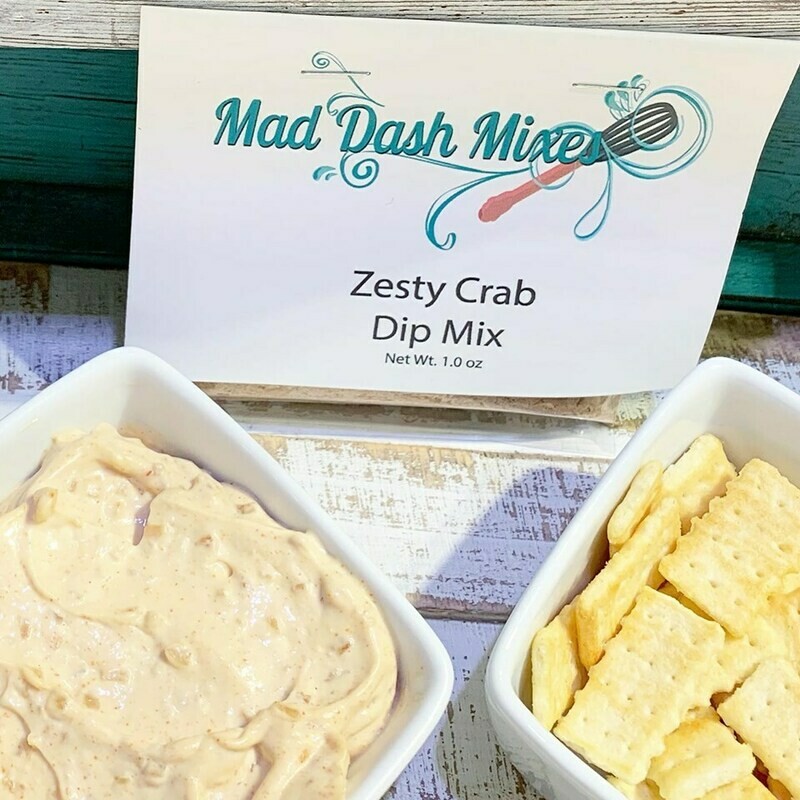 mad dash zesty crab dip