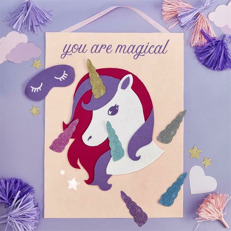 Unicorn Pin The Horn