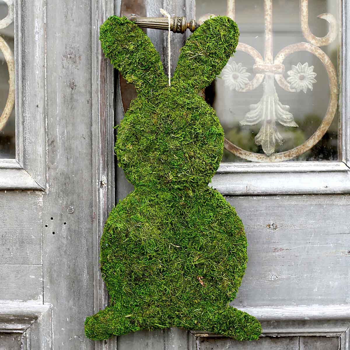 Royal Standard  Moss Bunny Decor Green