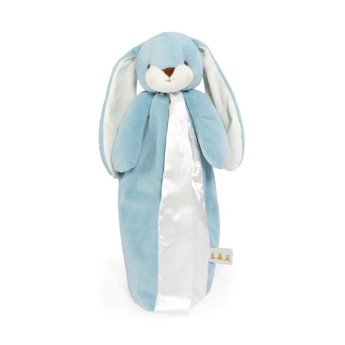 Bunnies Nibble Buddy Blue Blanket