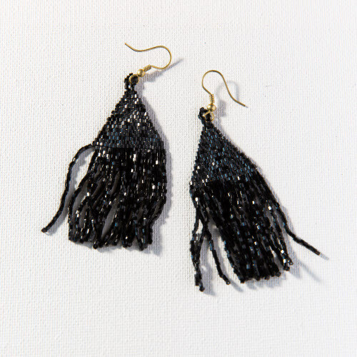 Ink &amp; Alloy Blk Luxe Petite Fringe
