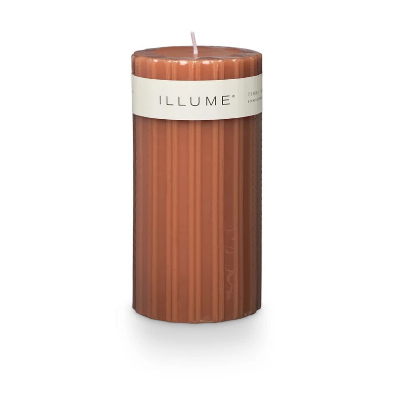 ILLUME Terra Tabac Ribbed Pillar3x6