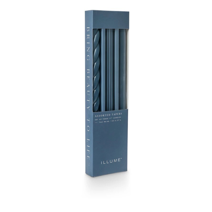 Illume Navy Tapers