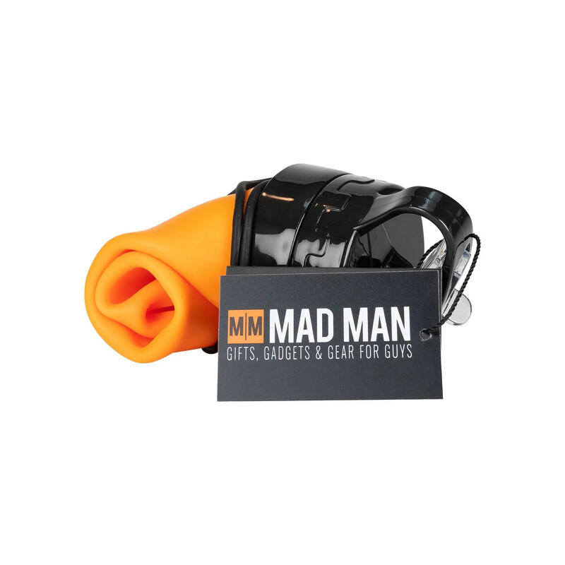 Mad Man Collapsible Water Bottle Orange
