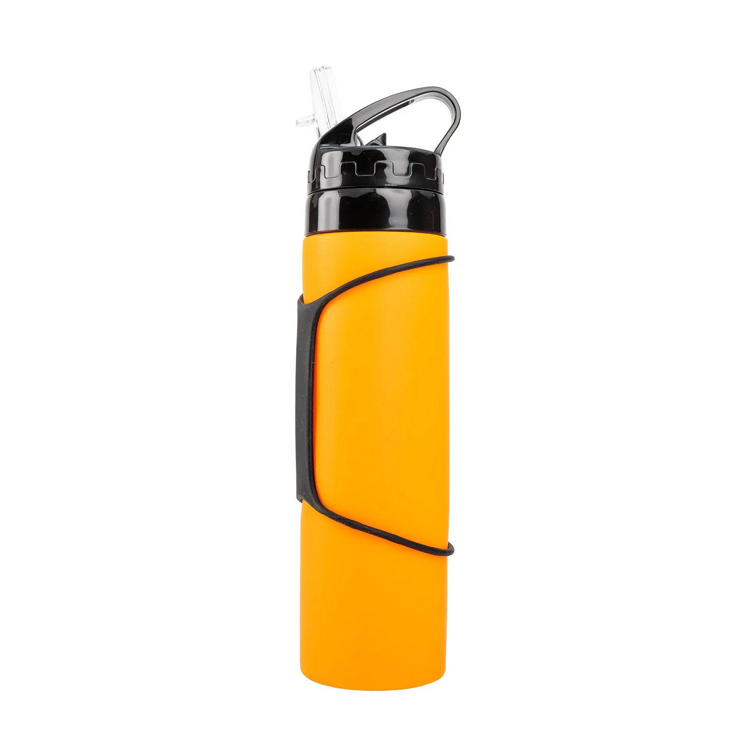 Mad Man Collapsible Water Bottle Orange