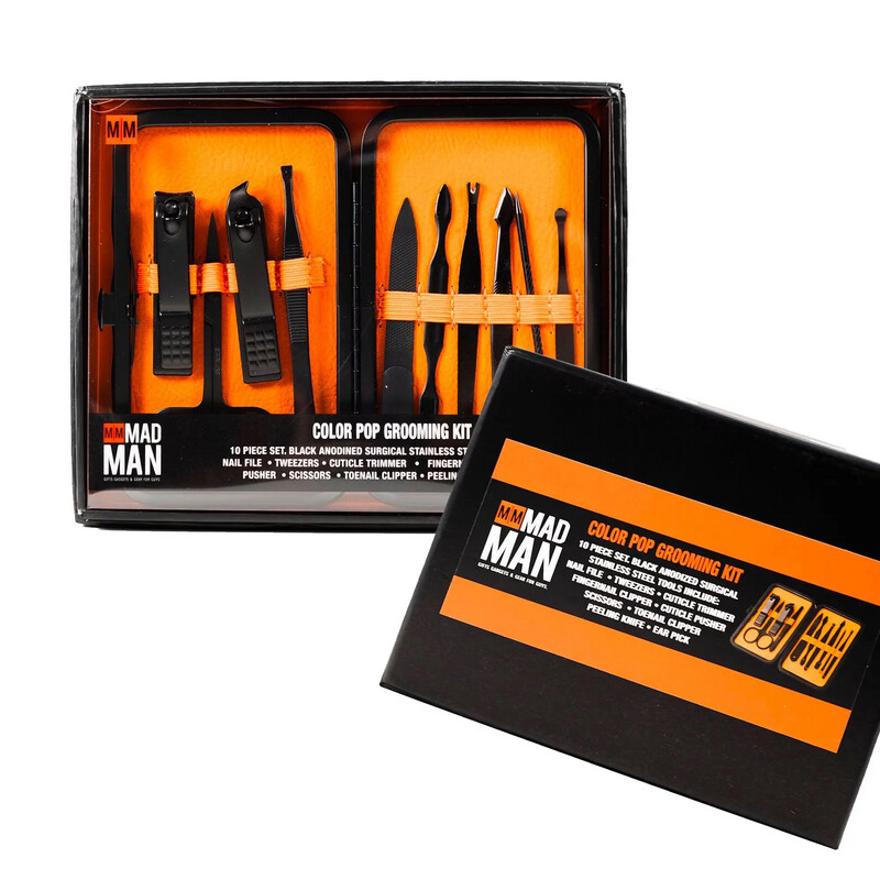 Mad Man Color Pop Grooming Kit Orange