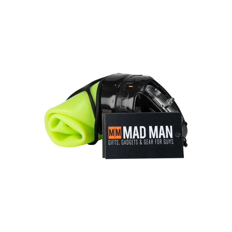 Mad Man Collapsible Water Bottle Lime