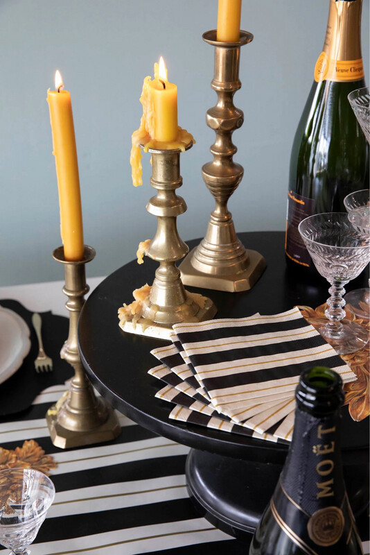 Hester &amp; Cook Black And Gold Cocktail