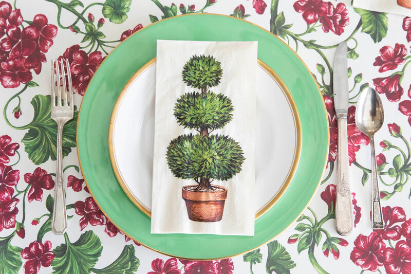 Hester &amp; Cook Topiary Napkin