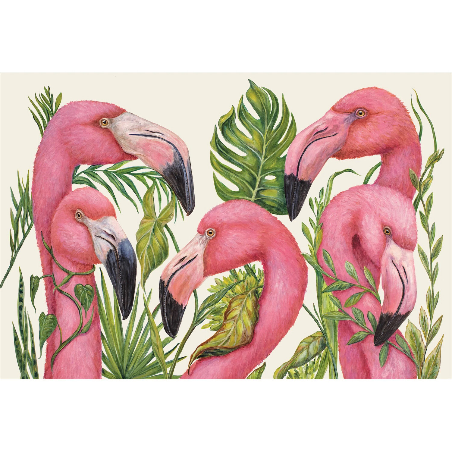 Hester &amp; Cook Tropical Flamingos