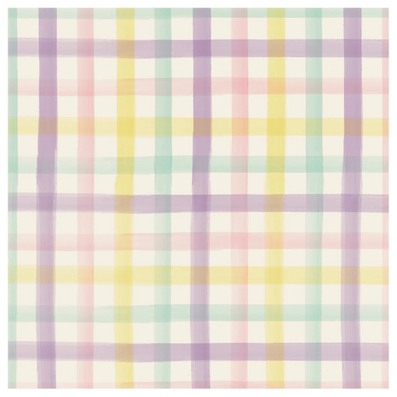 Hester &amp; Cook Spring Plaid Napkins