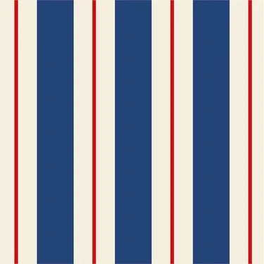 Hester &amp; Cook Red White Blue Cocktail Napkins