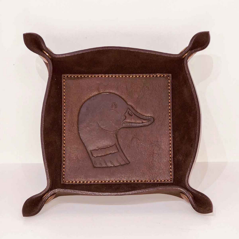 R S Duck Leather Tray