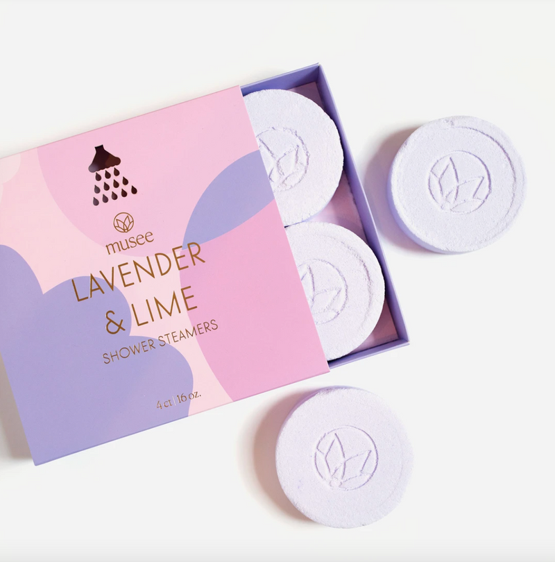 Musee Lavender &amp; Lime Shower Steamers