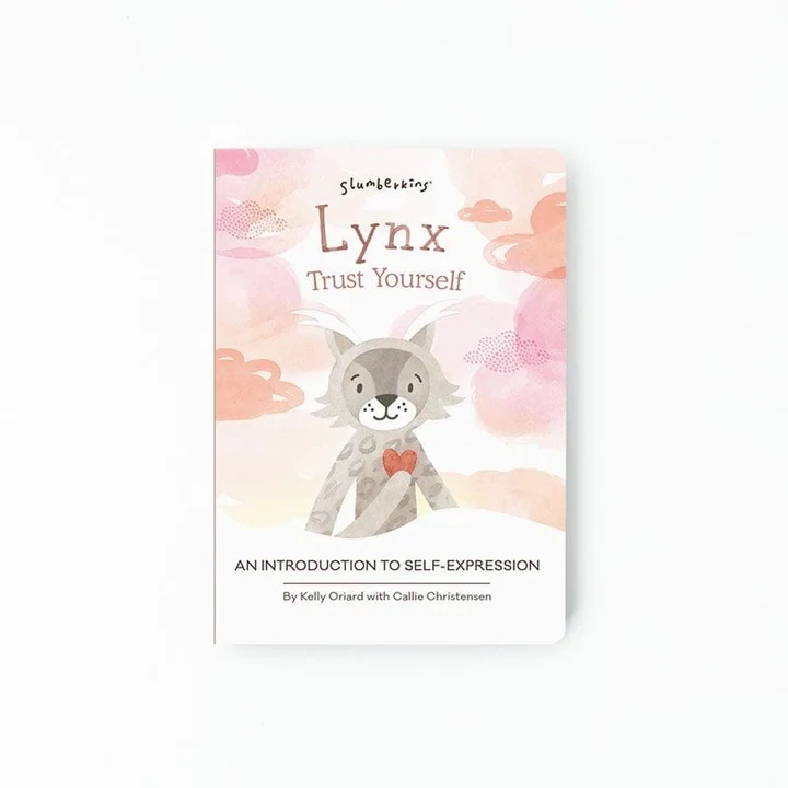 Slumberkins Lynx Kin and Lesson Book - Trust Yourself