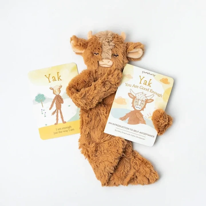 Slumberkins Yak Kin and Lesson Book - You Are Good Enough