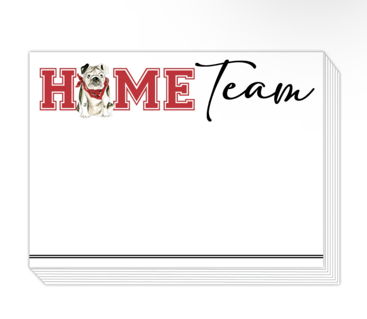 Rosanne Beck Bulldog Slab Notepad