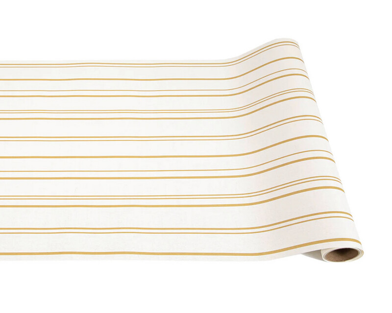 Hester &amp; Cook Runner Antique Gold Stripe