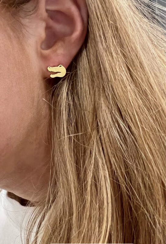 Steele Sloan Alligator Earrings