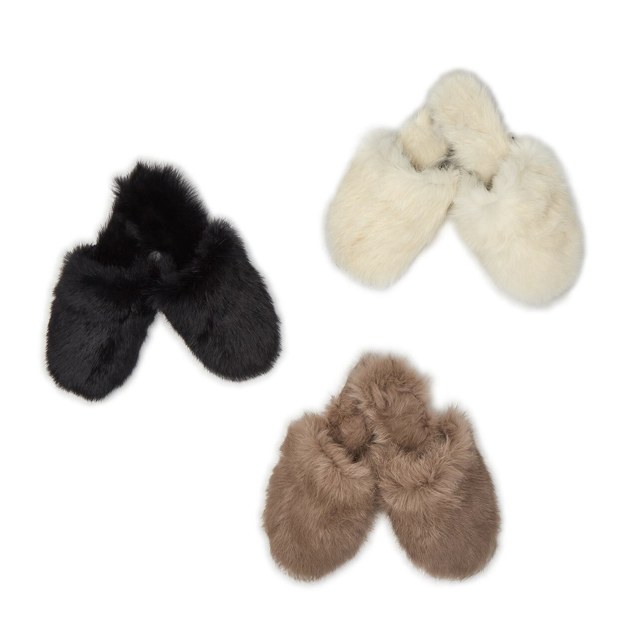 Two&#39;s Co Faux Fur Slippers