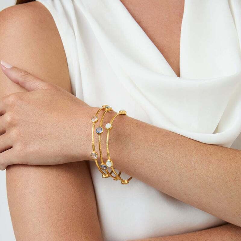 Julie Vos Milano Bangle Cubic Zirconia M