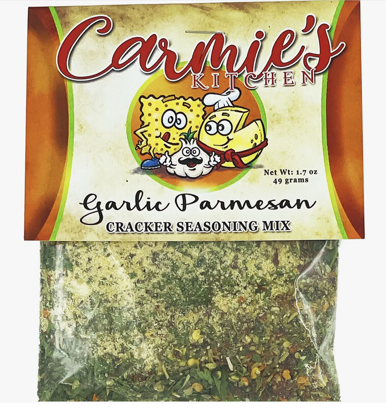 Carmie's Garlic Parmesan Cracker Seasoning Mix