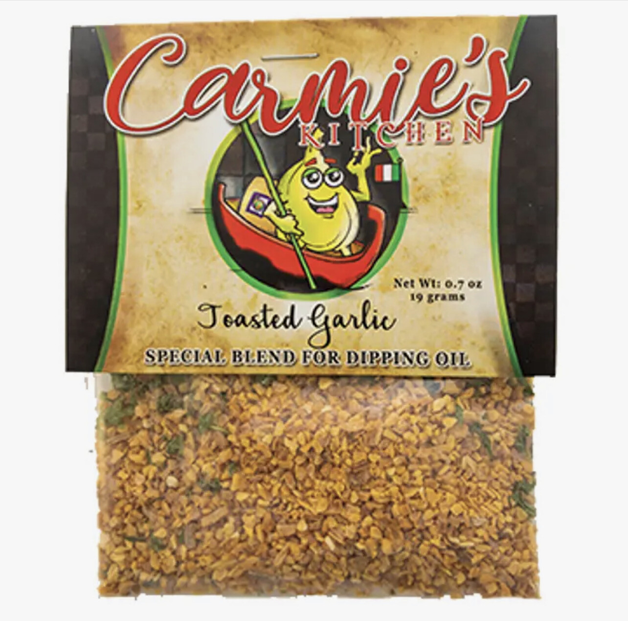 Carmie&#39;s Toasted Garlic Dipping Oil Blend