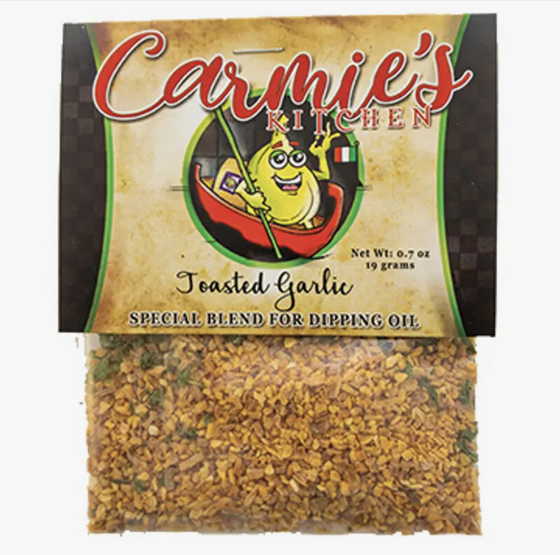 Carmie's Toasted Garlic Dipping Oil Blend