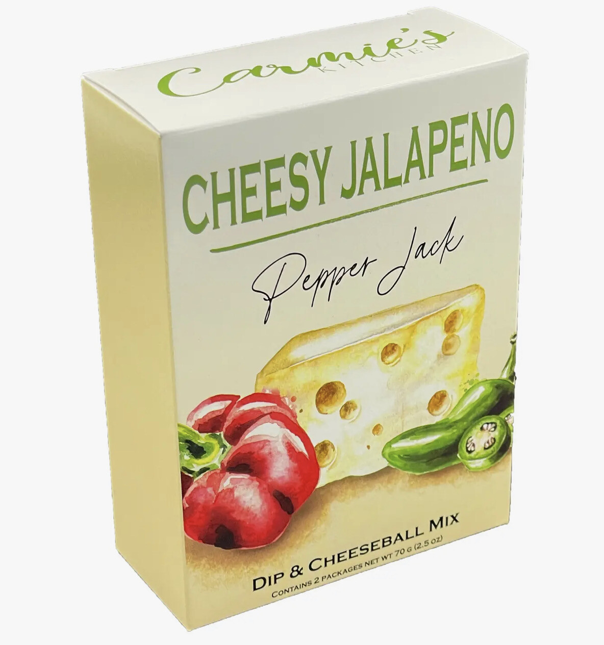 Carmies  Cheesy Jalapeno - Pepper Jack Dip &amp; Cheeseball Mix