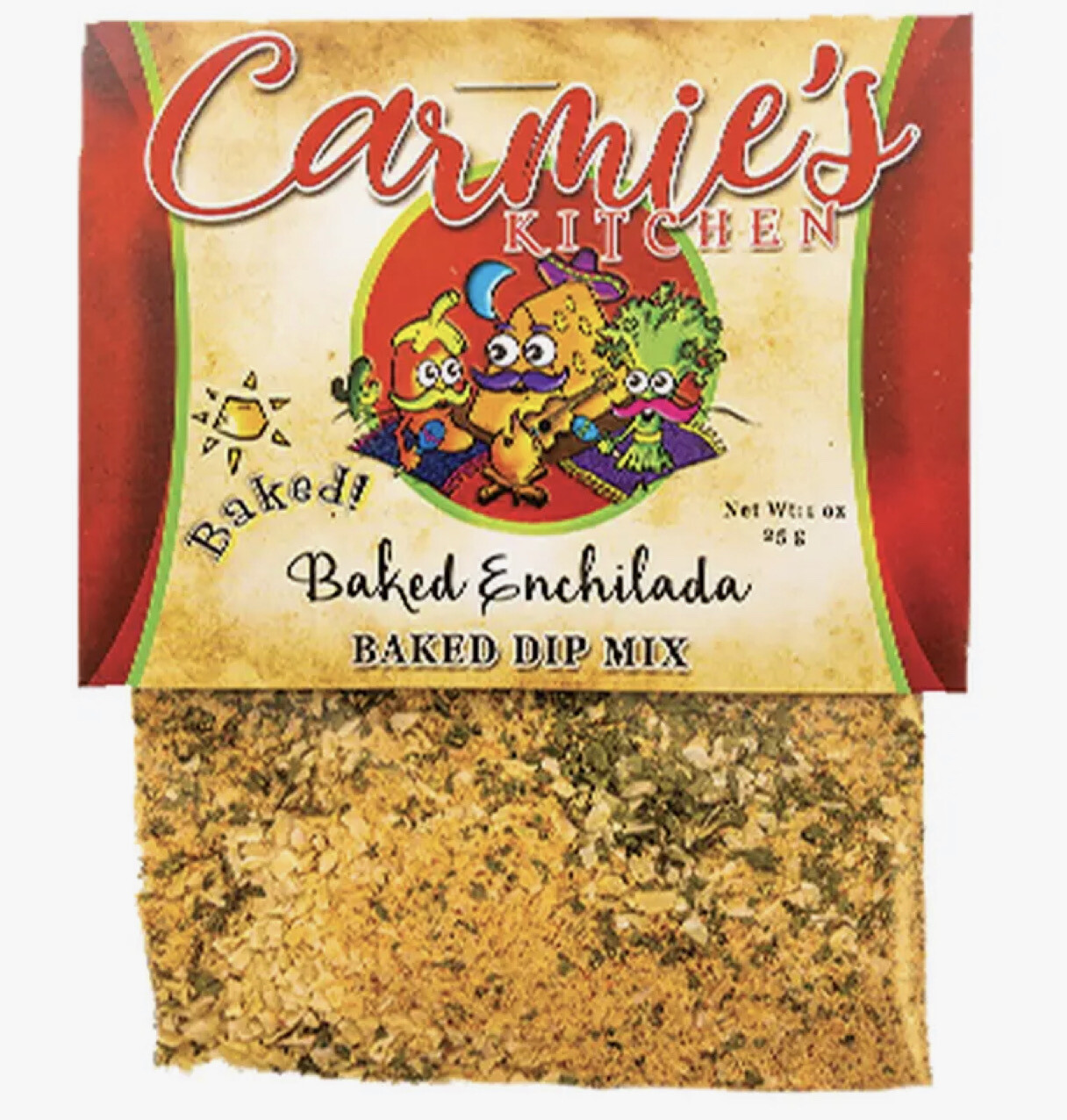Carmie&#39;s Kitchen Baked Enchilada Dip Mix